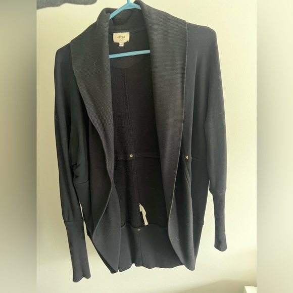 Aritzia Diderot Sweater (Cardigan) small black - Picture 4 of 5